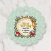 恋してクリスマスと新年おめでとう フェイバータグ (裏面)