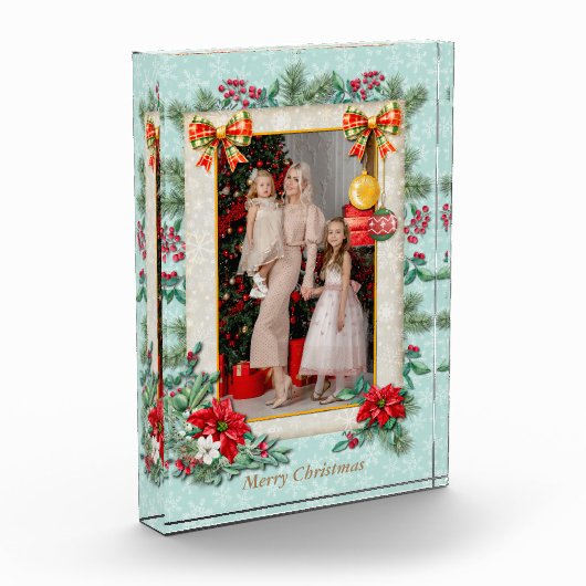 恋してクリスマスと新年おめでとう フォトブロック (左)