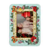 恋してクリスマスと新年おめでとう マグネット (縦)