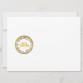 恋してクリスマスと新年おめでとう 招待状 (裏面)