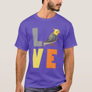 恋するオカメインコの女の子 Tシャツ