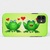 恋するカエル iPhoneケース Case-Mate iPhoneケース (裏面(横))