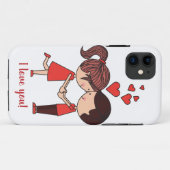 恋するカップルのためのiPhone 11ケース Case-Mate iPhoneケース (裏面(横))