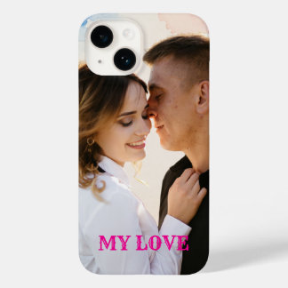 恋するカップル 写真 パーソナライズ Case-Mate iPhone 14ケース