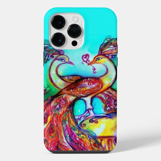 恋するクジャク iPhoneケース (裏面)