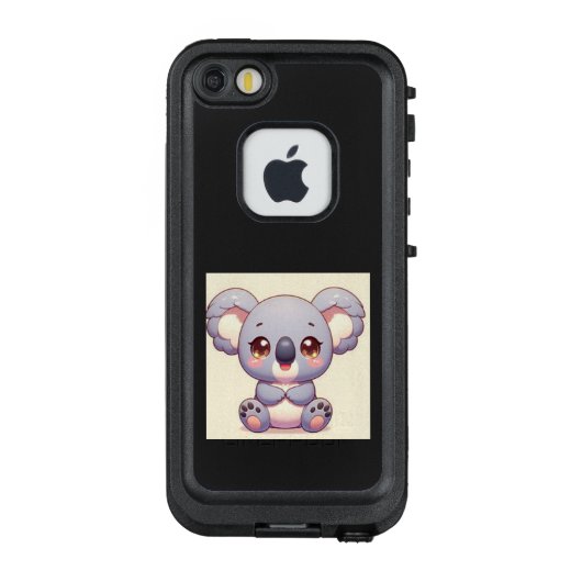 恋するコアラのひそやかな願い LifeProof iPhoneケース (裏面)