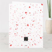 恋するハートのカード カード (裏面)