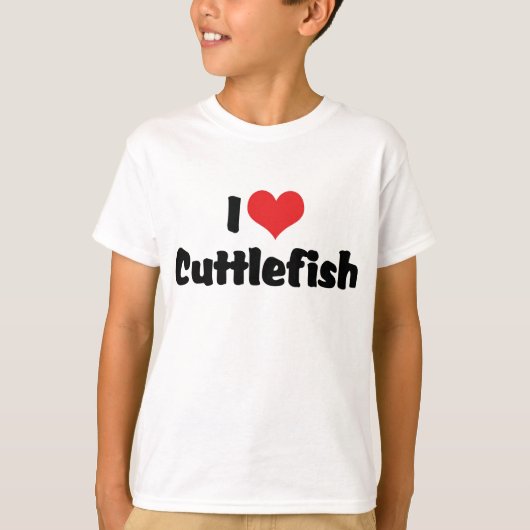 恋するハートコウイカ Tシャツ (正面)