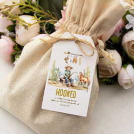 恋するラブフィッシャーマンデービーおもちゃのシャワー ギフトタグ