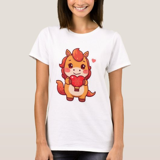 恋する初走り ファイヤーホース バレンタイン 中国 Tシャツ (正面)