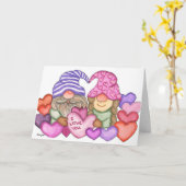 恋する小人 カード (黄色い花)