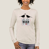 恋する小鳥 トライブレンドＴシャツ (正面)