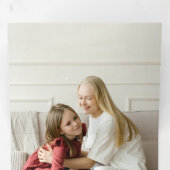 恋する弓のミステルトゥー 幸せなホリデー 4枚の写真 三つ折りクリスマスカード (内部最初)