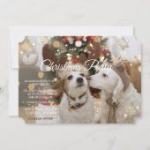 恋する犬たちのクリスマスパーティー 招待状 (正面)