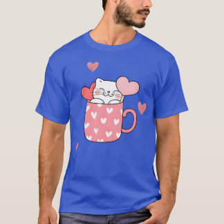 恋する猫と少年 Tシャツ