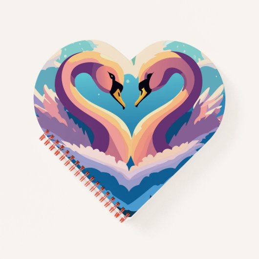 恋する白鳥 ノートブック (正面)