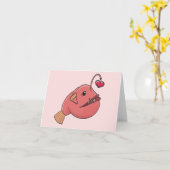 恋する釣り人 カード (黄色い花)