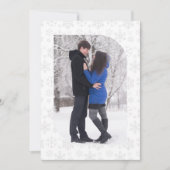 恋する雪 冬の結婚式 セーブザデート (正面)