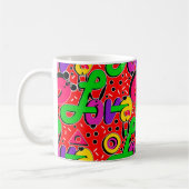 恋とタイポグラフィ コーヒーマグカップ (左)
