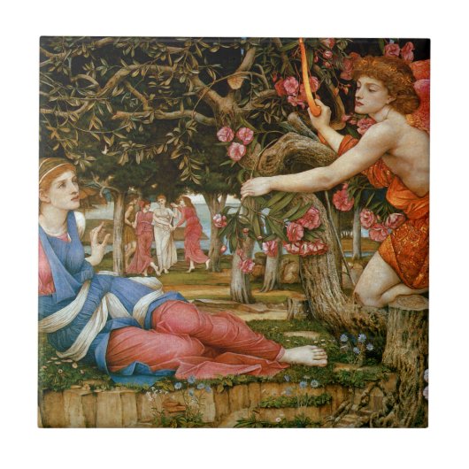 恋と乙女 タイル (正面)