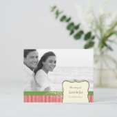 恋と喜び千鳥格子の シーズンポストカード (スタンド正面)