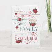 恋と家族はすべての要点 シーズンカード (正面)