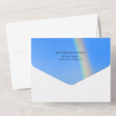 恋と幸福の虹結婚は オールインワン招待状 (裏面)