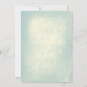 恋と木の枝の2本の結婚式招待状 招待状 (裏面)