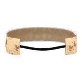 恋と蝶のオレンジ アスレチックヘッドバンド (裏面)