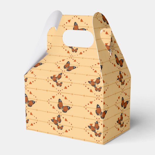 恋と蝶のオレンジ フェイバーボックス (正面サイド)