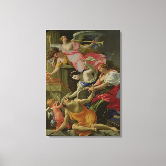 恋と金星と希望で消えた時 キャンバスプリント (正面)