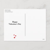 恋にかまれる| Shark Boy Valentineおもしろいも同様 シーズンポストカード (裏面)