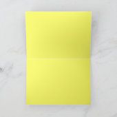 恋にロマンチックな蛙を飛ばすおもしろい カード (内部)