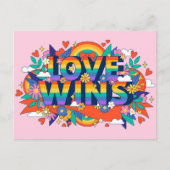 恋に勝つ ポストカード (正面)