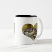 恋に夢中の二音コーヒーマグ ツートーンマグカップ (正面右)