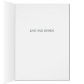 恋に夢中 |甘いグリーティシンプルングカード (内側 (右))