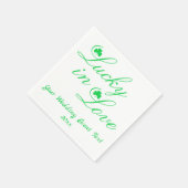 恋に恵まれている スタンダードカクテルナプキン (角)