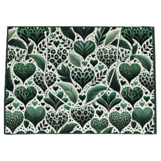 恋に恵まれている ラージペーパーバッグ