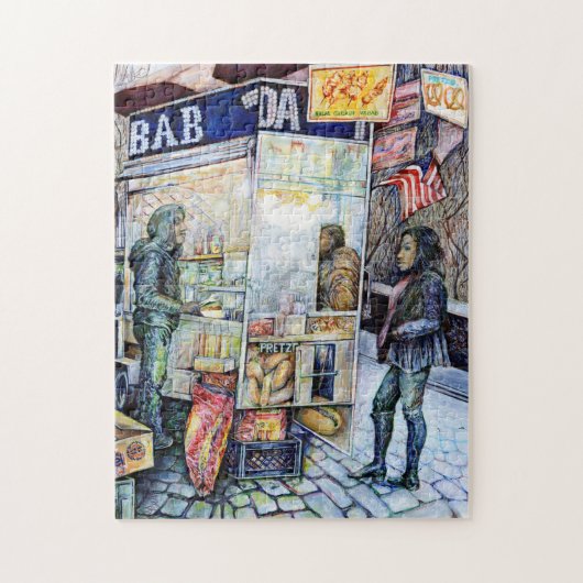 恋に悩み恋に悩む ジグソーパズル (縦)