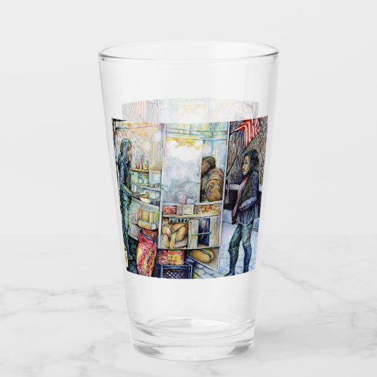 恋に悩み恋に悩む タンブラーグラス (正面)