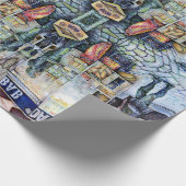 恋に悩み恋に悩む ラッピングペーパー (角)