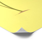 恋に悩むウミガメ ポスター (角)