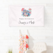 恋に悩む木の枝の記念日 横断幕 (インサイチュ)