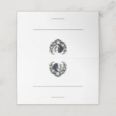 恋に悩む田舎結婚の馬 プレイスカード (外部開封)