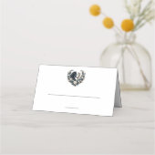 恋に悩む田舎結婚の馬 プレイスカード (正面)