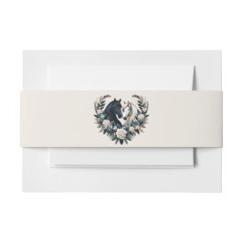 恋に悩む田舎結婚の馬 招待状ベリーバンド