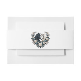 恋に悩む田舎結婚の馬 招待状ベリーバンド