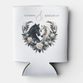 恋に悩む田舎結婚の馬 缶クーラー (正面)