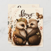 恋に悩む (正面/裏面)