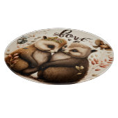 恋に悩む カッティングボード (角)